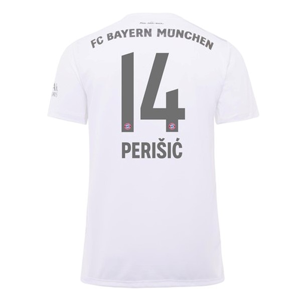 Camiseta Bayern Munich NO.14 Perisic 2ª 2019 2020 Blanco